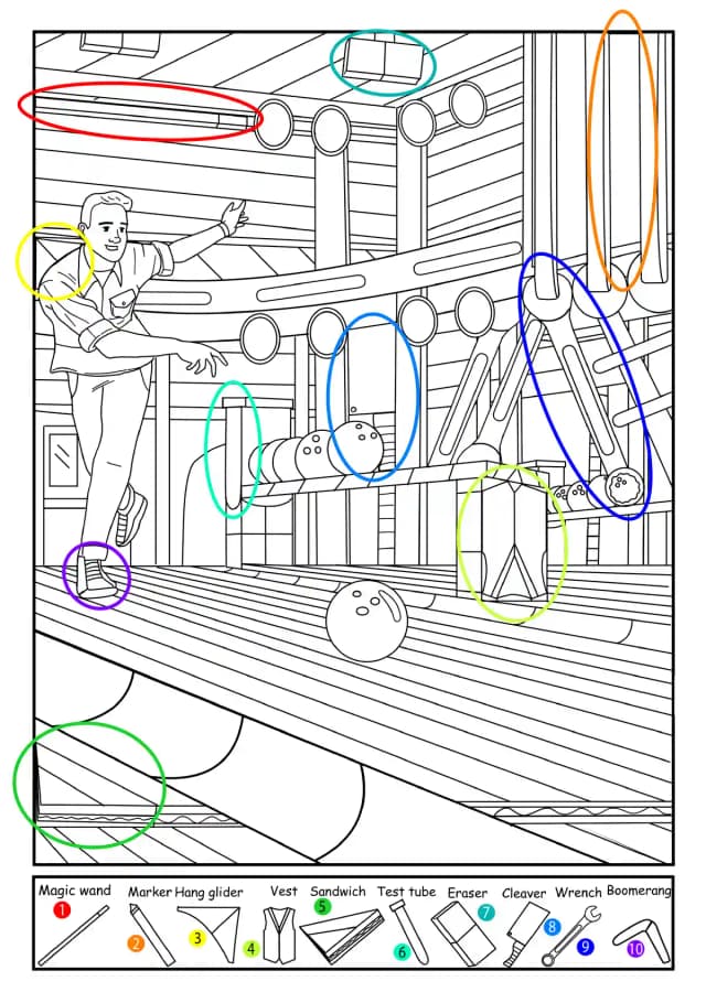 book puzzle key solution