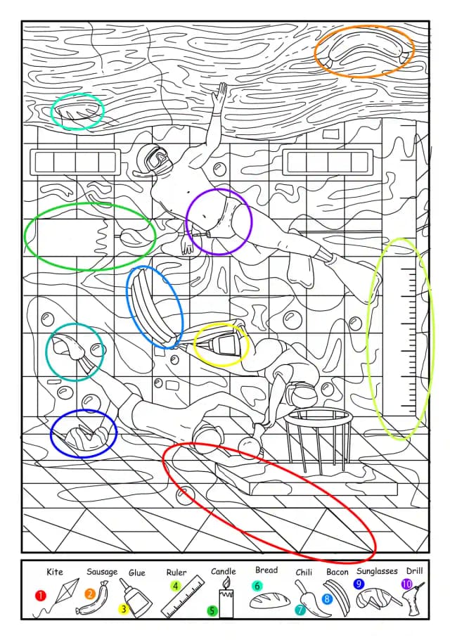 book puzzle key solution