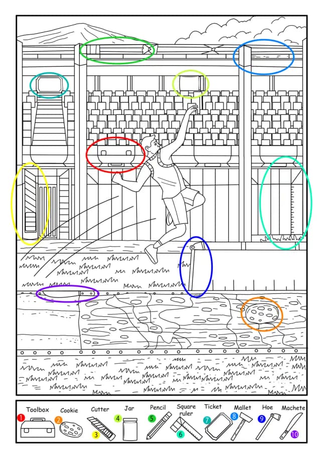 book puzzle key solution