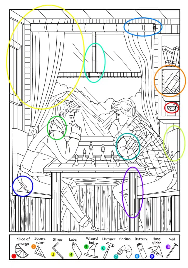 book puzzle key solution