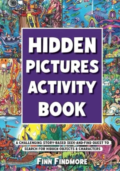 hidden pictures activity book cover