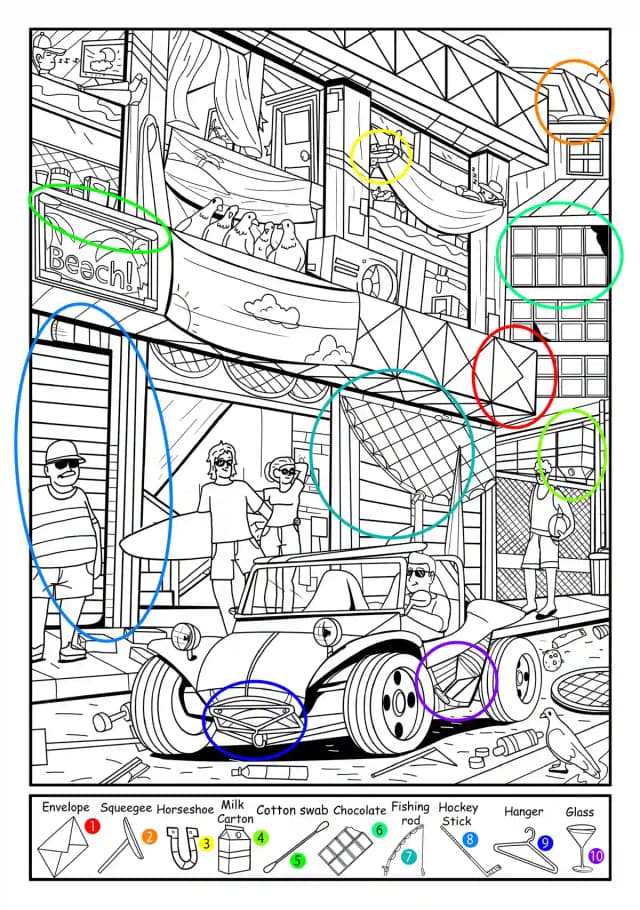 book puzzle key solution