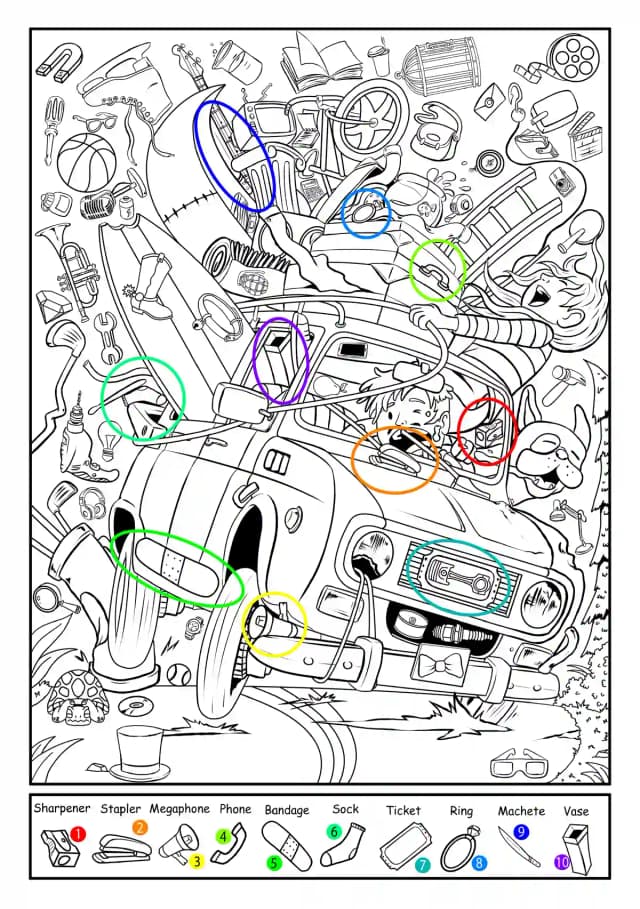 book puzzle key solution