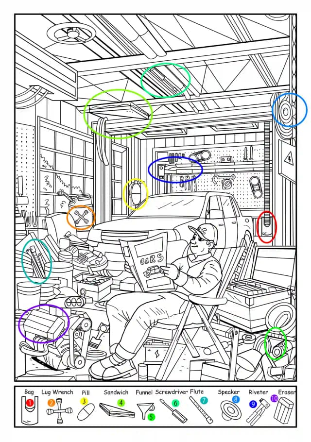 book puzzle key solution