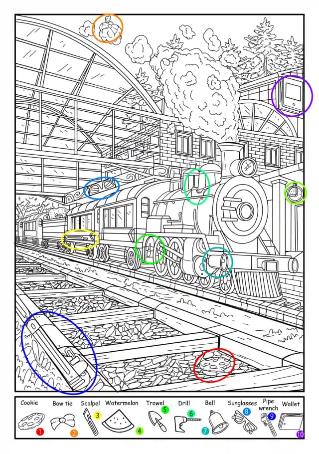 book puzzle key solution