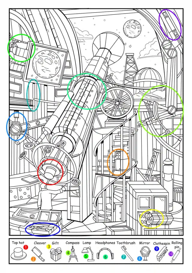 book puzzle key solution