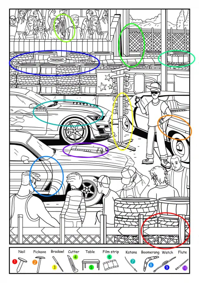 book puzzle key solution